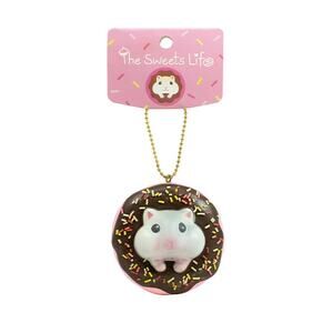 The Sweet Life Series Hamster Chocolate Iced Strawberry Donut